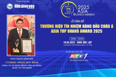 THƯƠNG HIỆU TÍN NHIỆM HÀNG ĐẦU CHÂU Á NĂM 2025