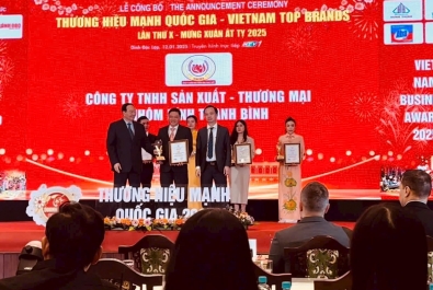 THƯƠNG HIỆU MẠNH QUỐC GIA NĂM 2025 GỌI TÊN CTY NHÔM KÍNH THANH BÌNH