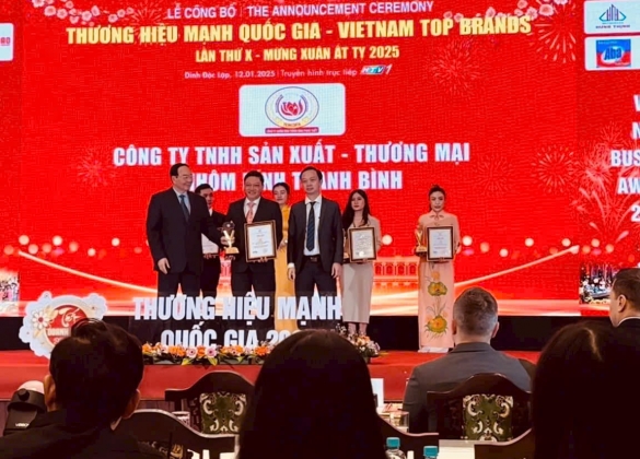 THƯƠNG HIỆU MẠNH QUỐC GIA NĂM 2025 GỌI TÊN CTY NHÔM KÍNH THANH BÌNH